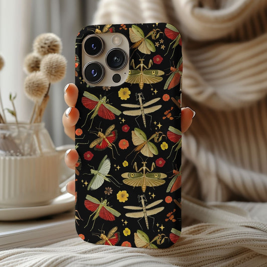 Red Praying Mantis Phone Case