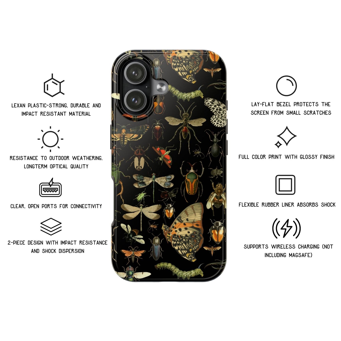 Insect Specimens Phone Case