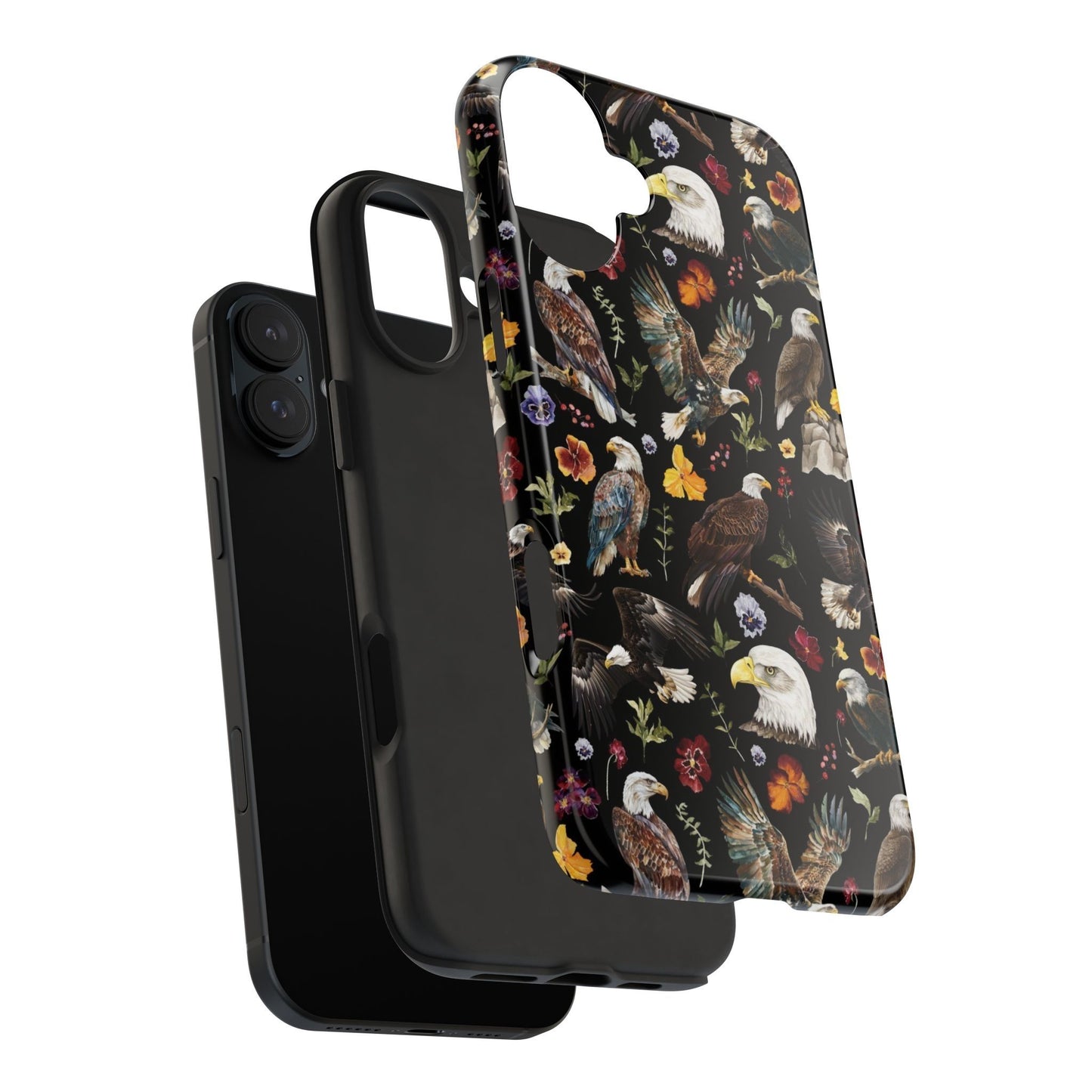 Floral Eagles Tough Phone Case