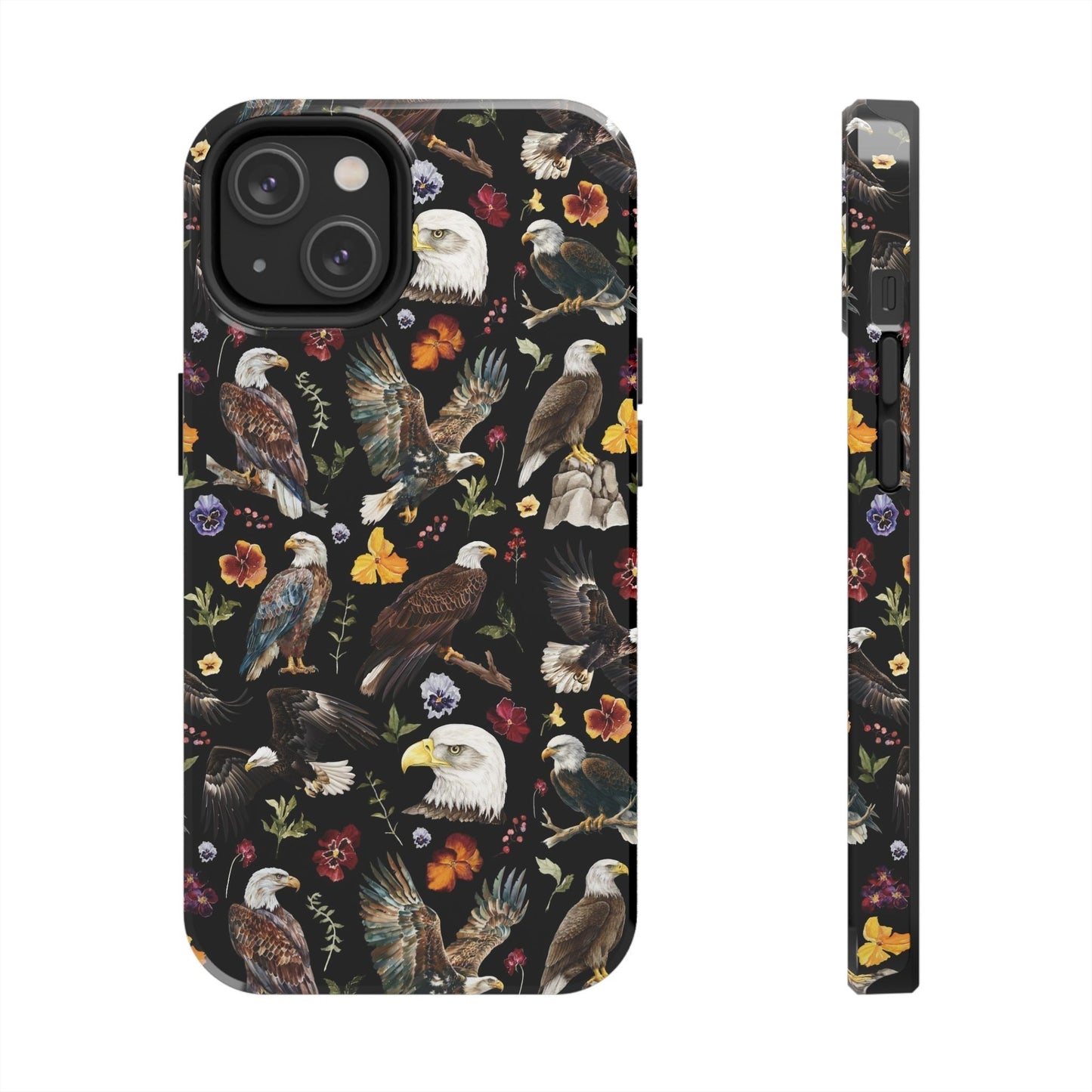 Floral Eagles Tough Phone Case