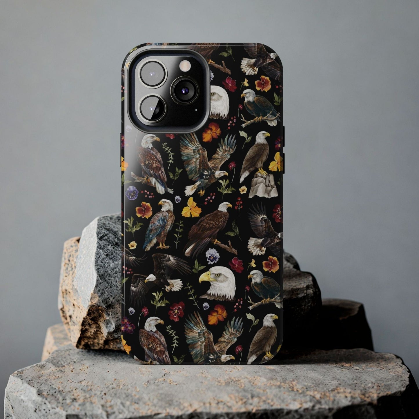 Floral Eagles Tough Phone Case