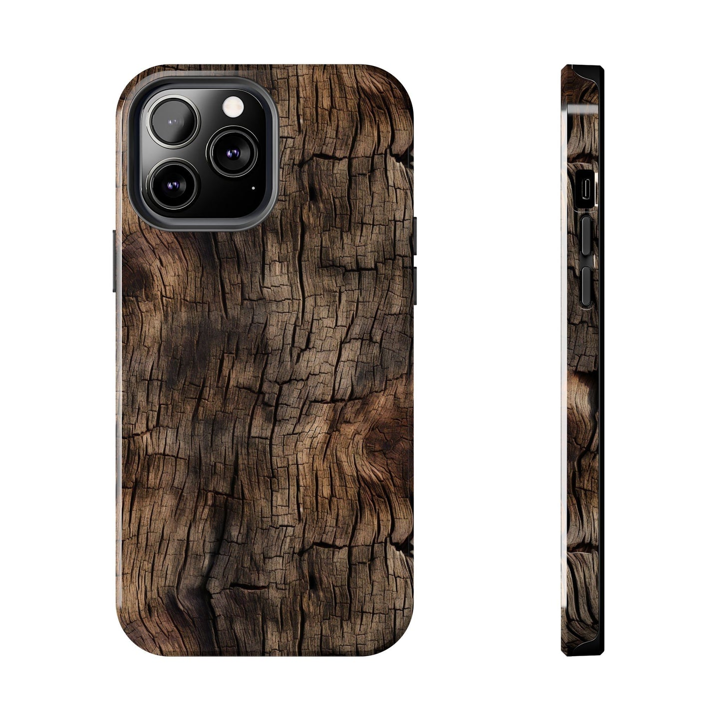 Rustic Woodgrain Tough Phone Case