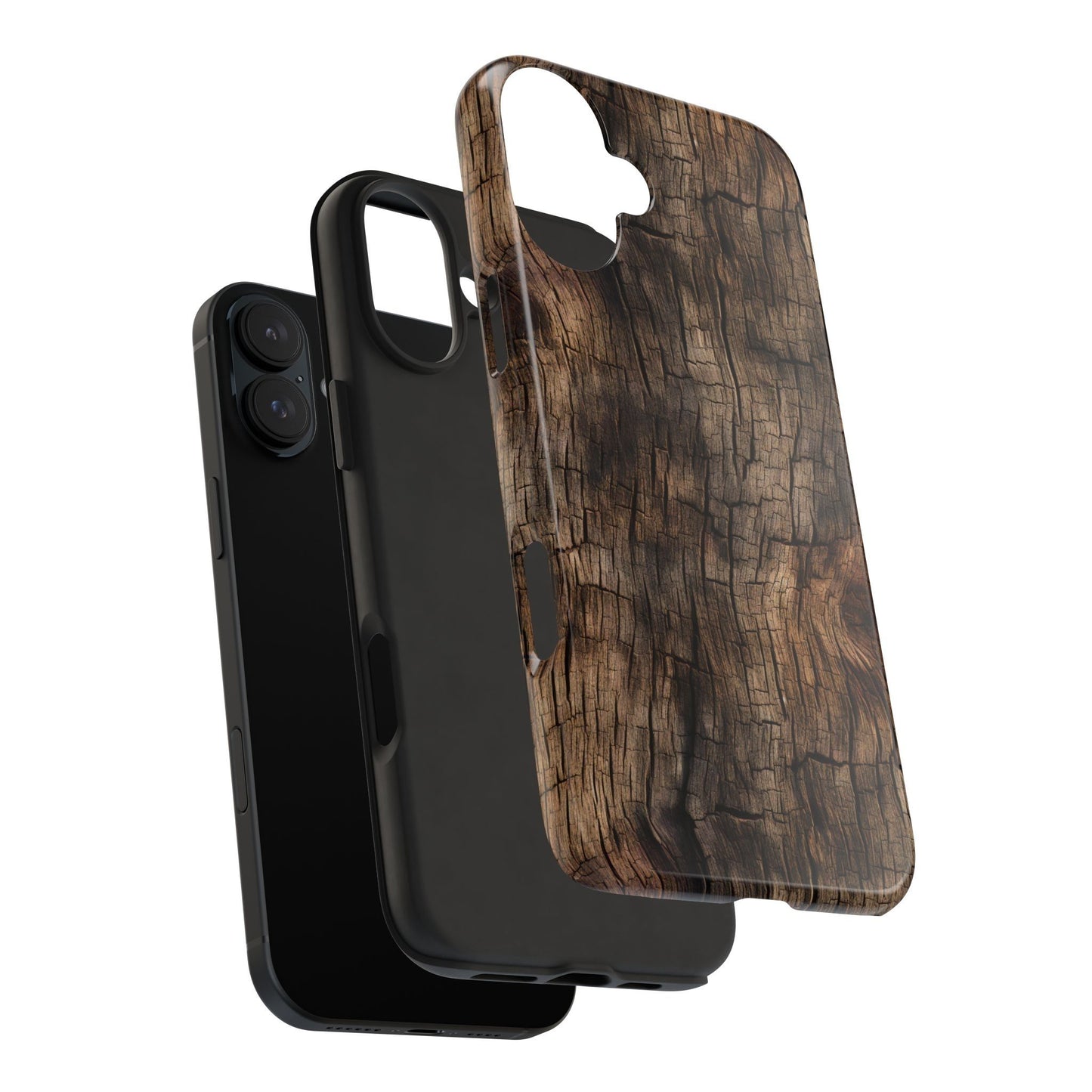 Rustic Woodgrain Tough Phone Case