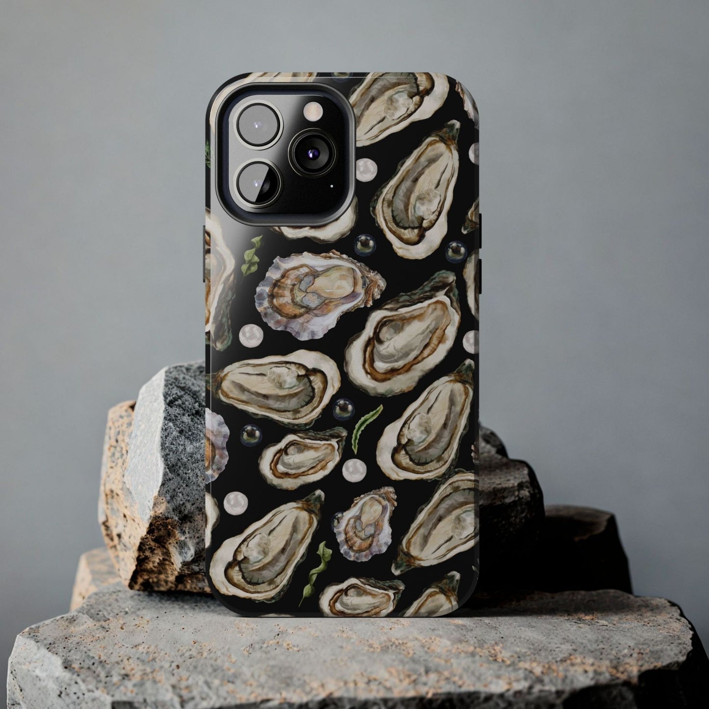 Watercolor Oysters Tough Phone Case