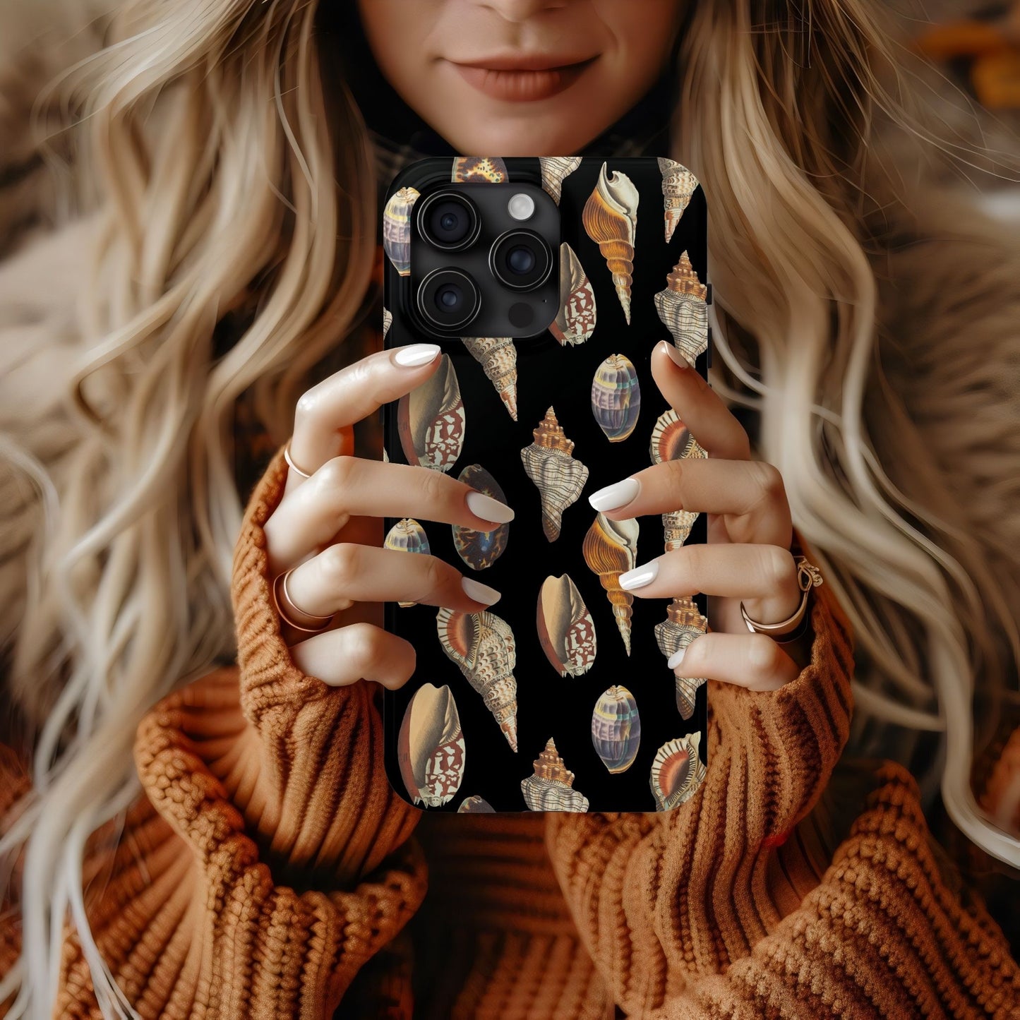 Vintage Sea Shells Tough Phone Case