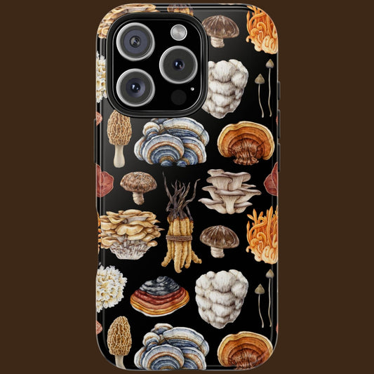 Mushroom Fungi Tough Phone Case