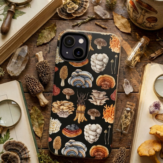 Mushroom Fungi Tough Phone Case