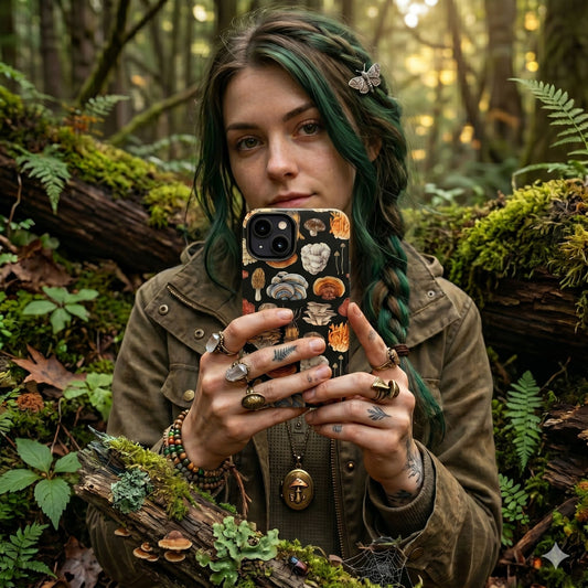 Mushroom Fungi Tough Phone Case