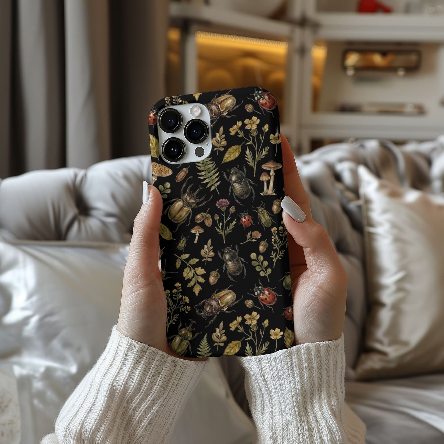 Vintage Insects Tough Phone Case
