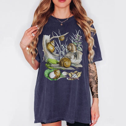 Vintage Snail Scene TShirt