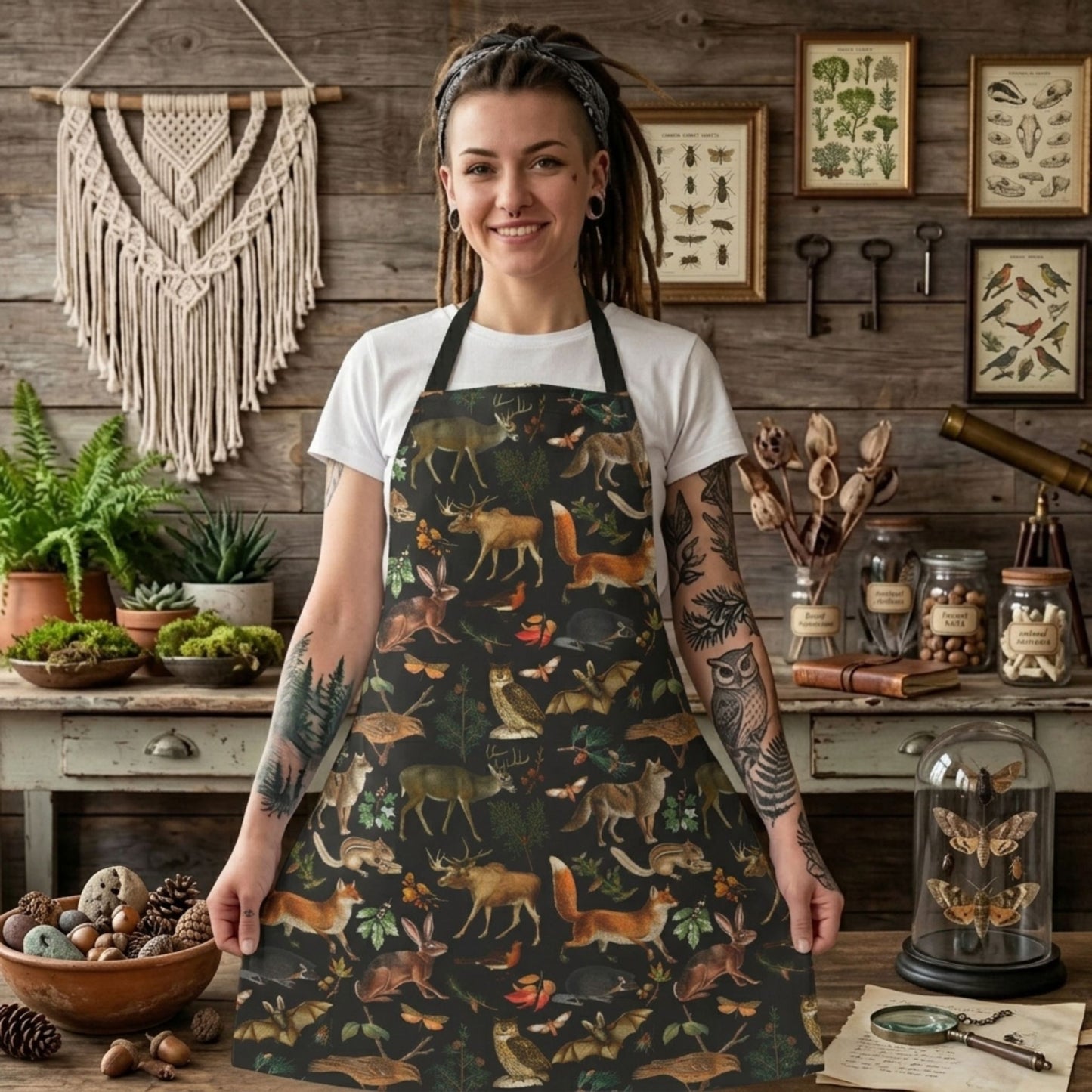 Woodland Animals Apron