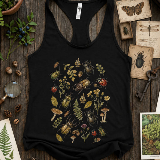 Insect Woodland Racerback Tank Top
