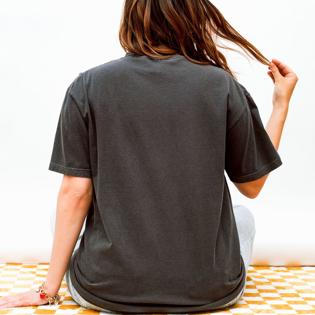 Black Cat Wildflower Nature T-Shirt