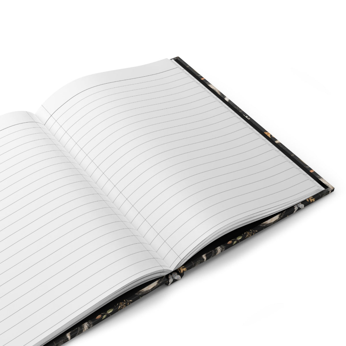 Botanical Skunk Hardcover Lined Journal