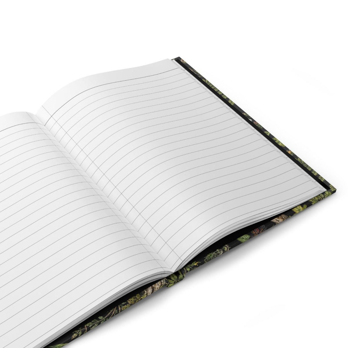 Botanical Northern Flicker Birds Hardcover Lined Journal