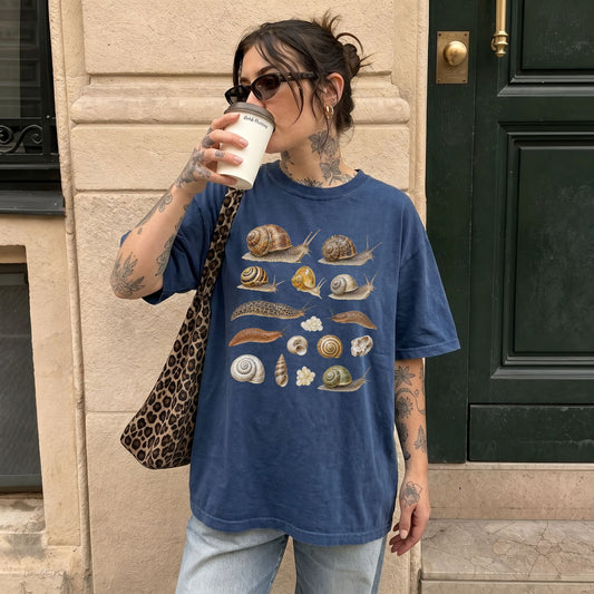 Vintage Snail Specimens T-Shirt