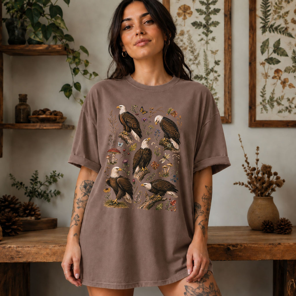 Woodland Eagle Nature T-Shirt