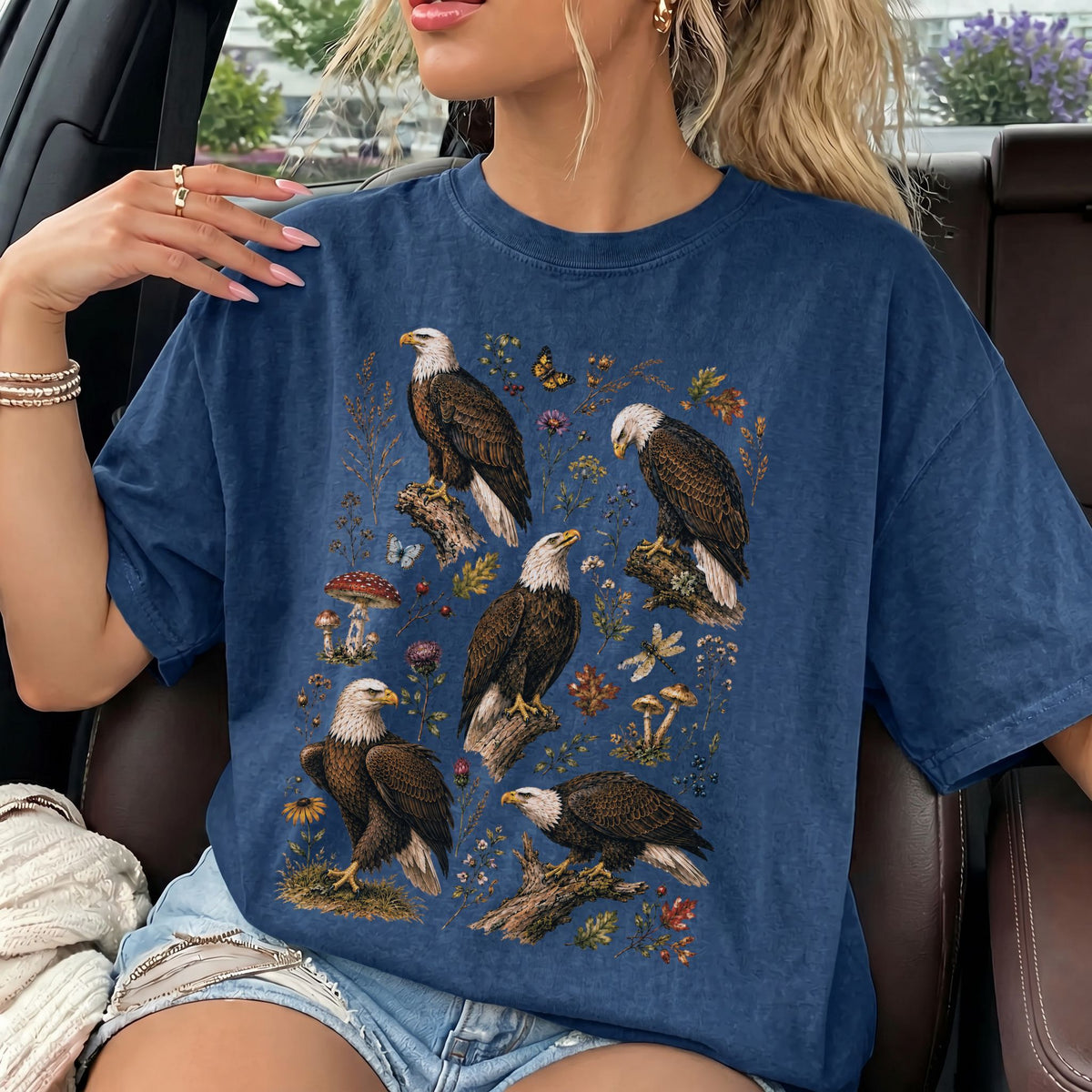 Woodland Eagle Nature T-Shirt