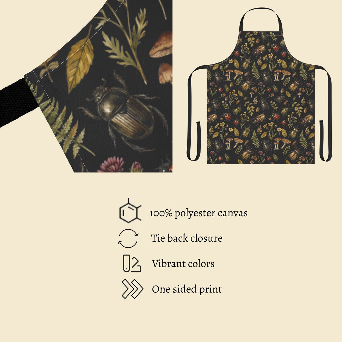 Woodland Insects Apron