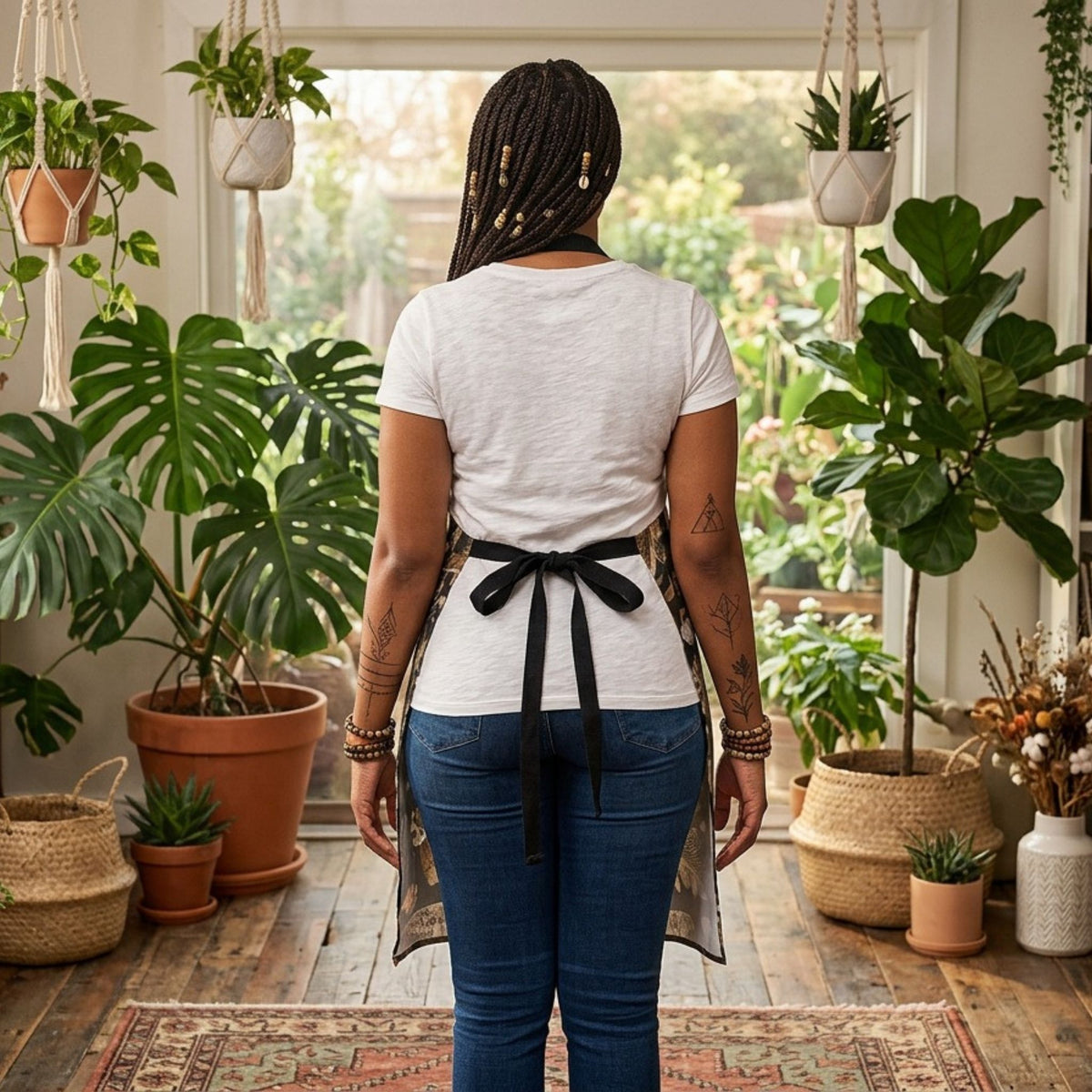 Fireflies Botanical Apron