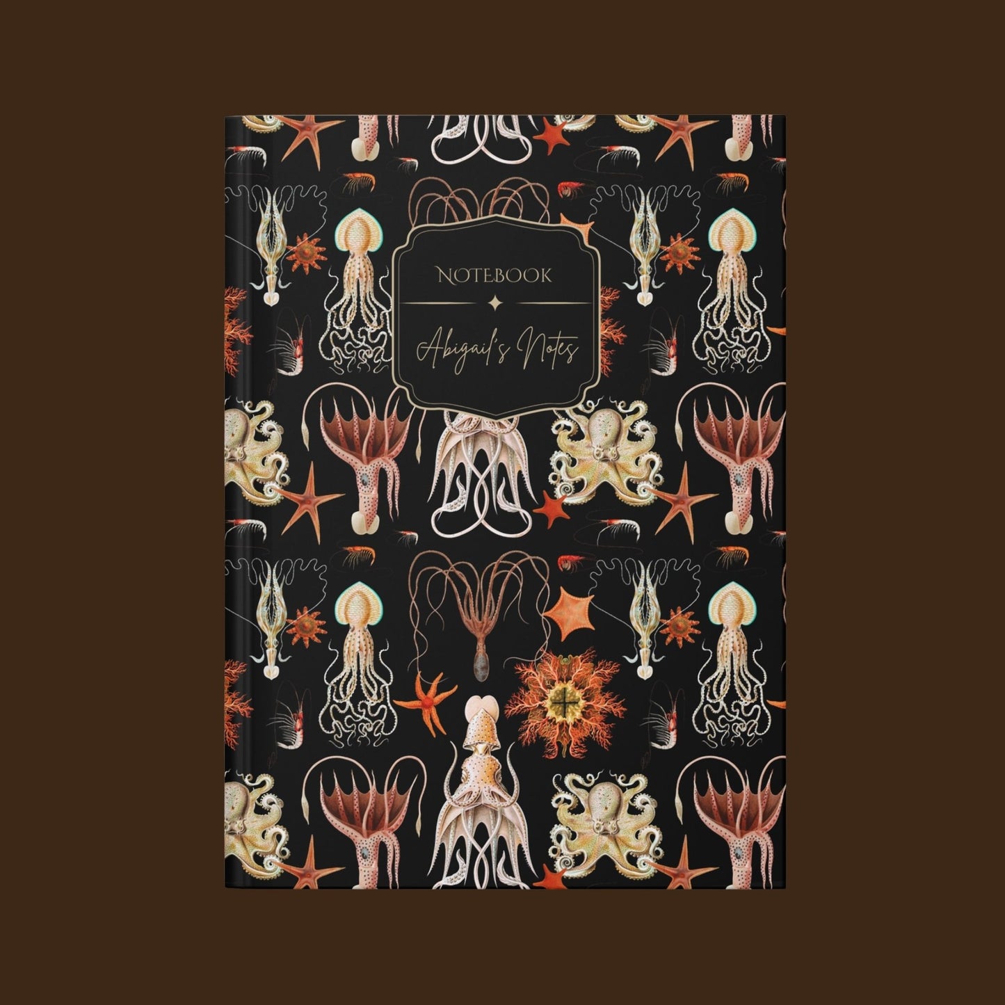 Vintage Sea Creature Journal