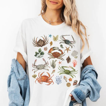 Crab Ocean Animals T-Shirt