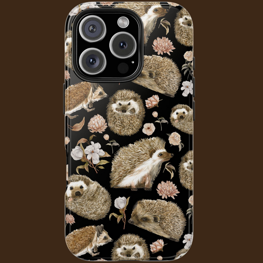 Cute Hedgehog Tough Phone Case