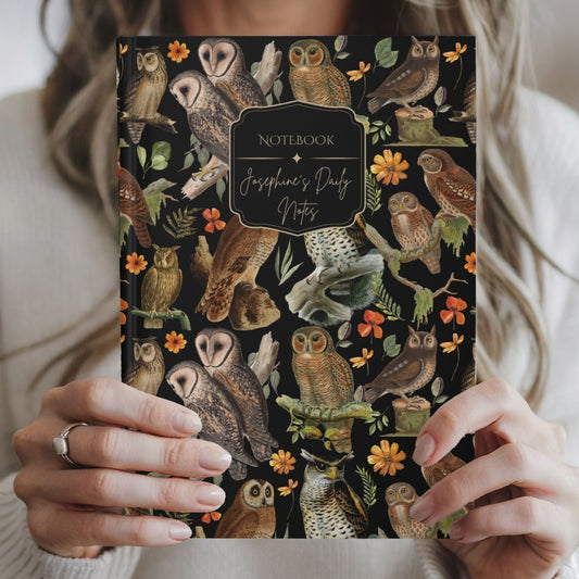 Vintage Barn Owl Journal