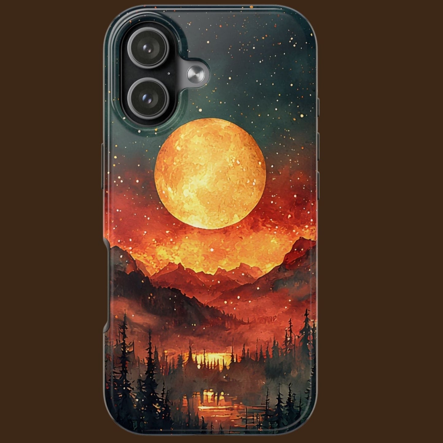 Mountain Sunset Protective Phone Case