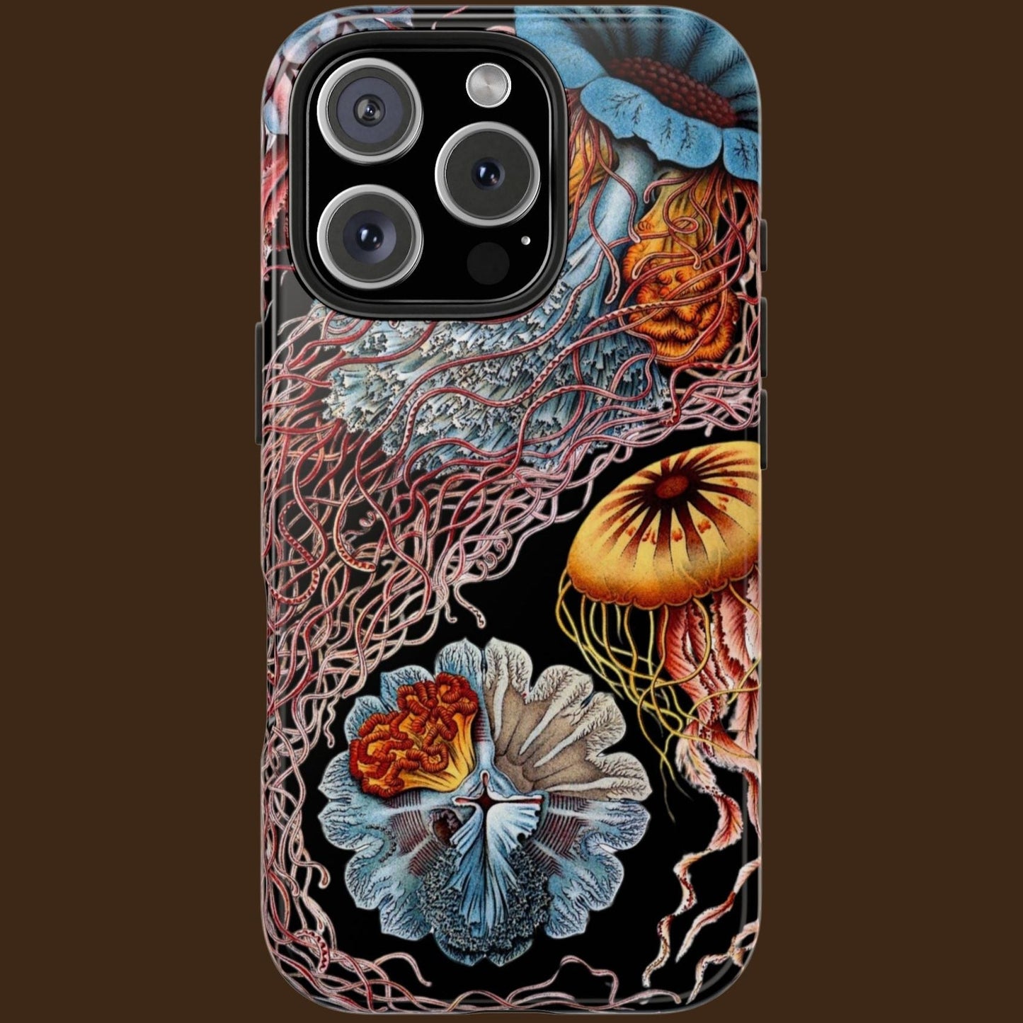 Vintage Jellyfish Protective Phone Case