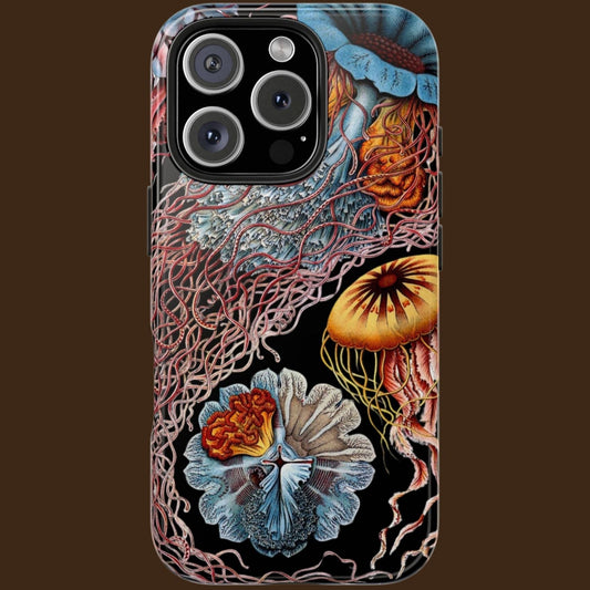 Vintage Jellyfish Protective Phone Case