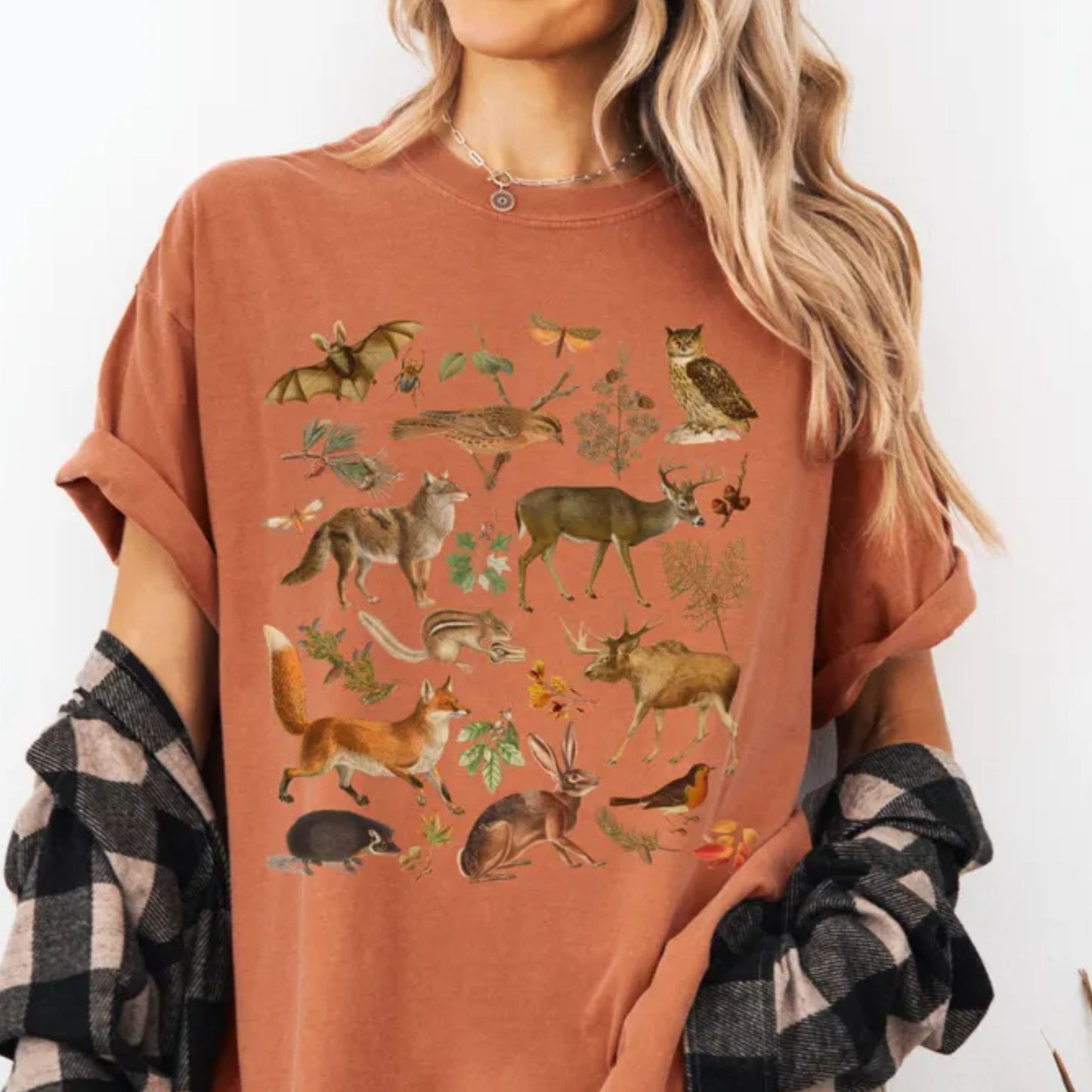 Forest Woodland Animals T-Shirt