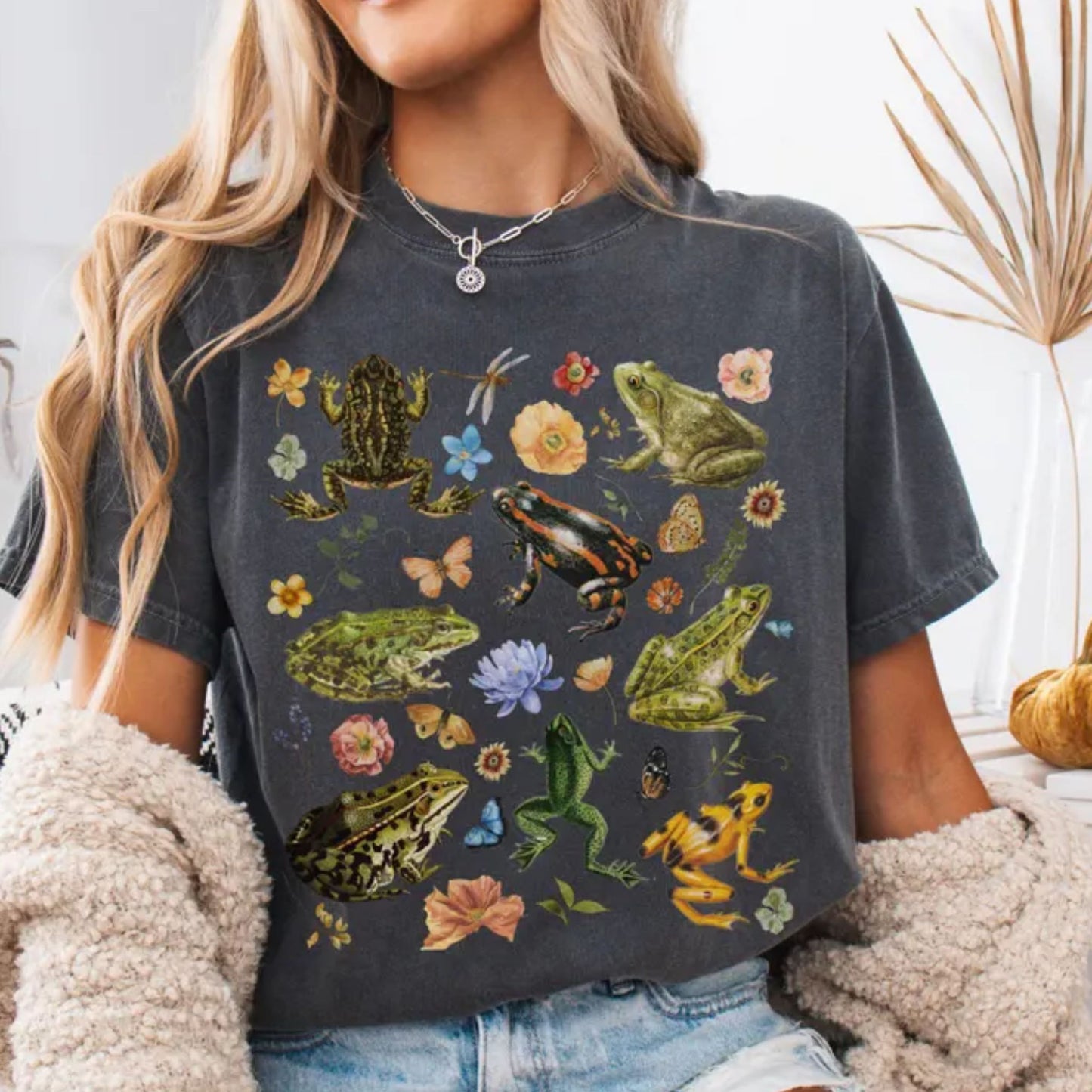 Frog Botanical T-Shirt