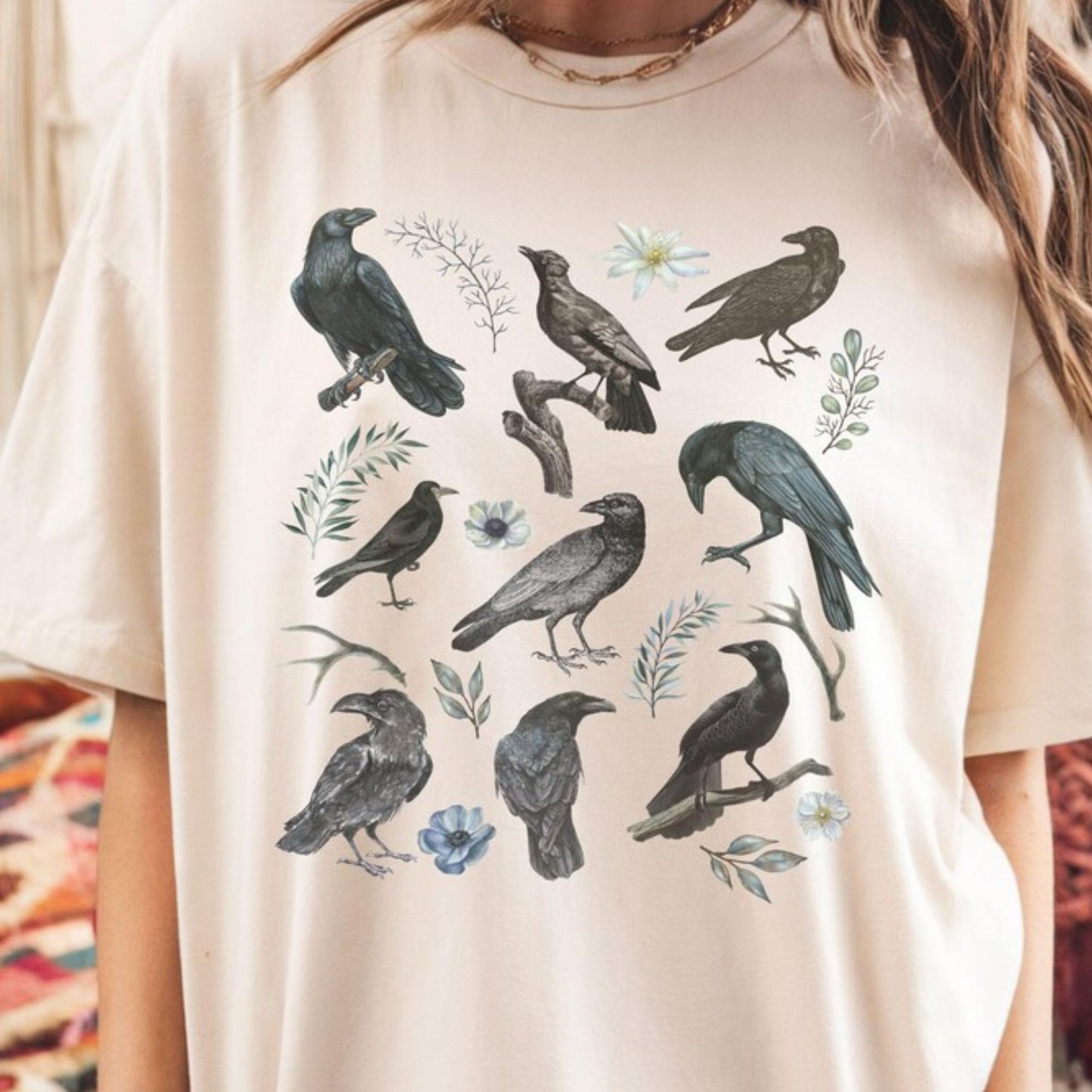 Black Bird Crow T-Shirt