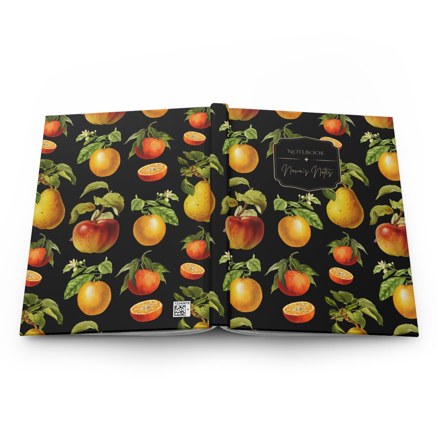Vintage Citrus Personalized Journal
