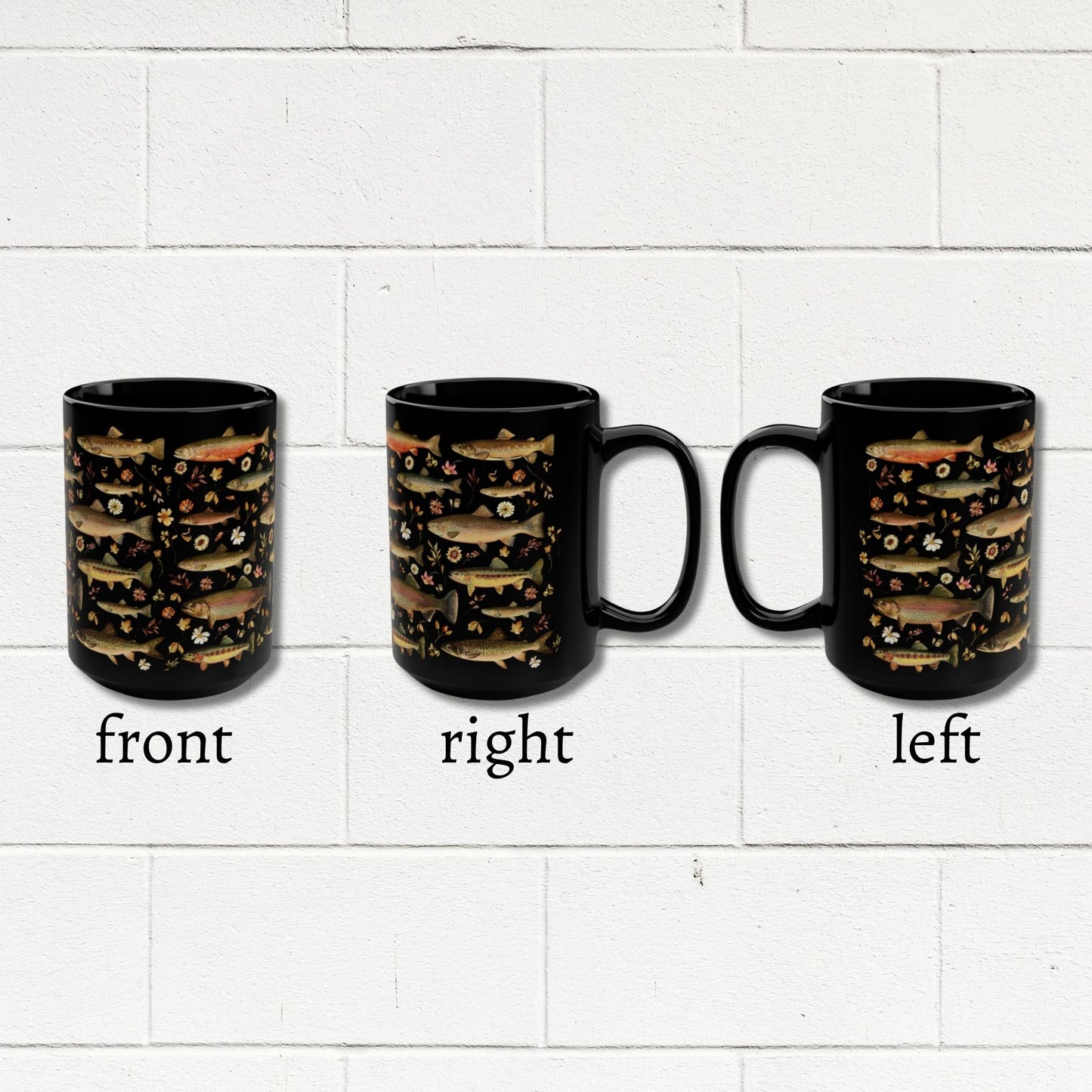 Trout Fisherman Mug