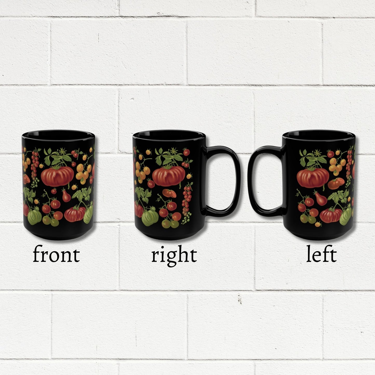 Vintage Tomato Gardening Mug