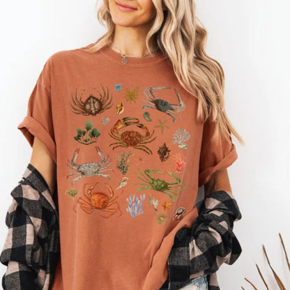 Crab Ocean Animals T-Shirt