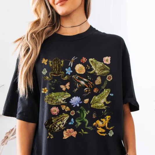 Frog Botanical T-Shirt