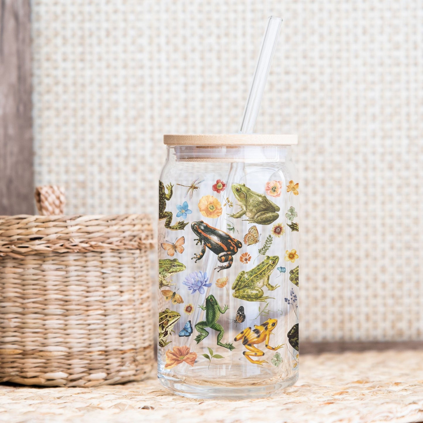 Frog Sipper Glass