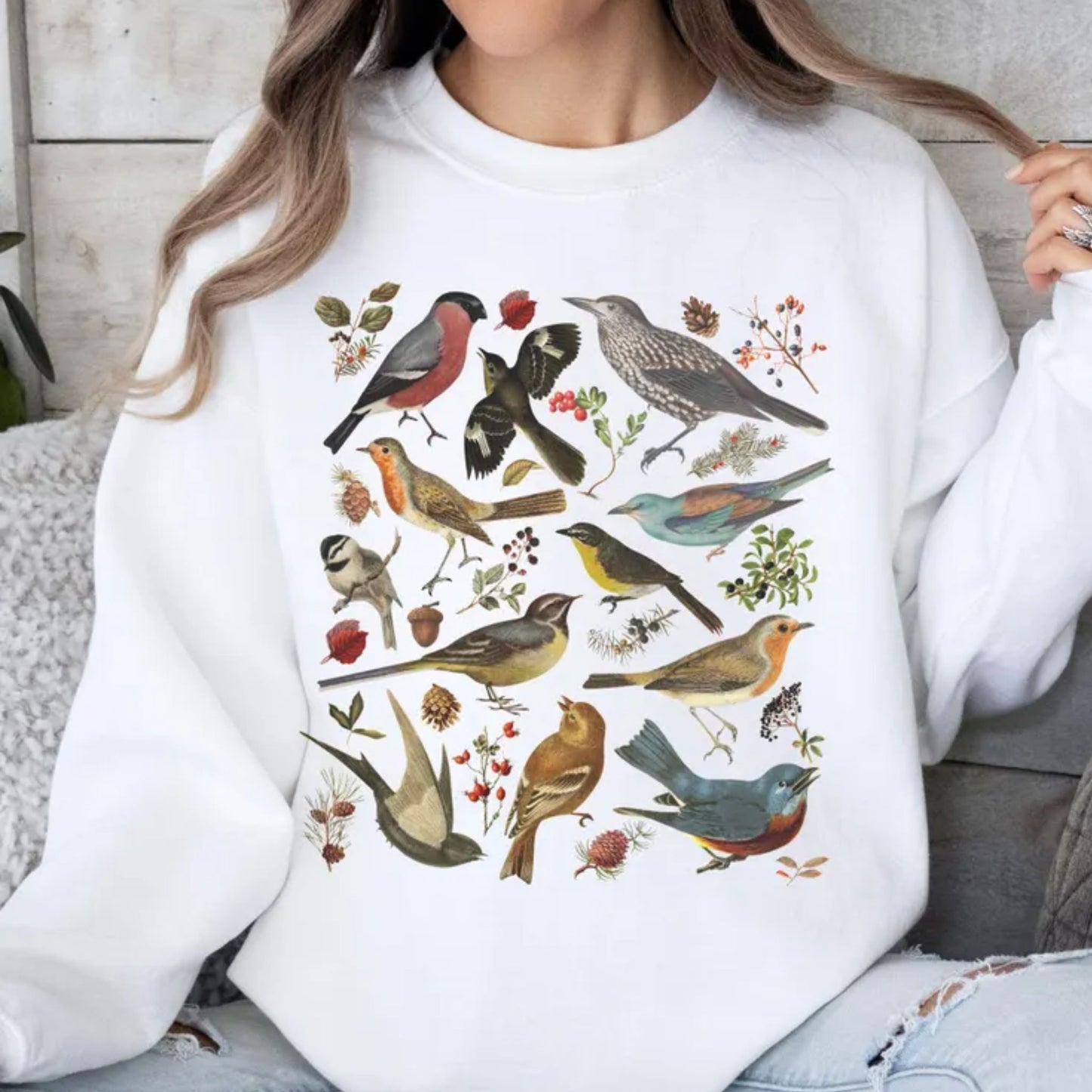 Forest Birds Sweatshirt