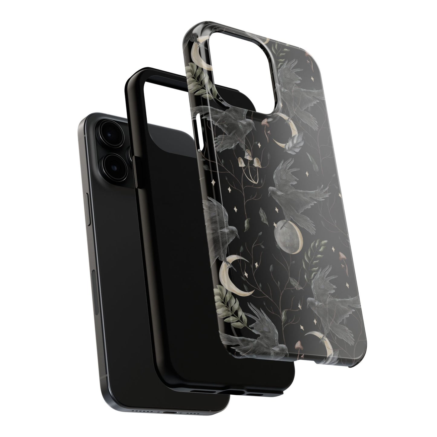 Celestial Raven Protective Phone Case