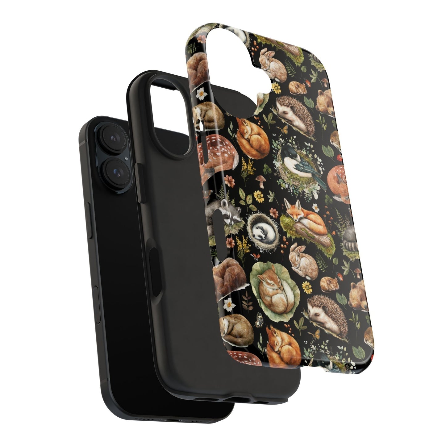 Woodland Sleeping Animals Phone Case