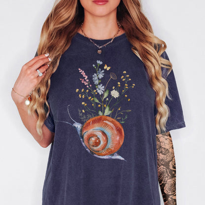 Wildflower Snail TShirt