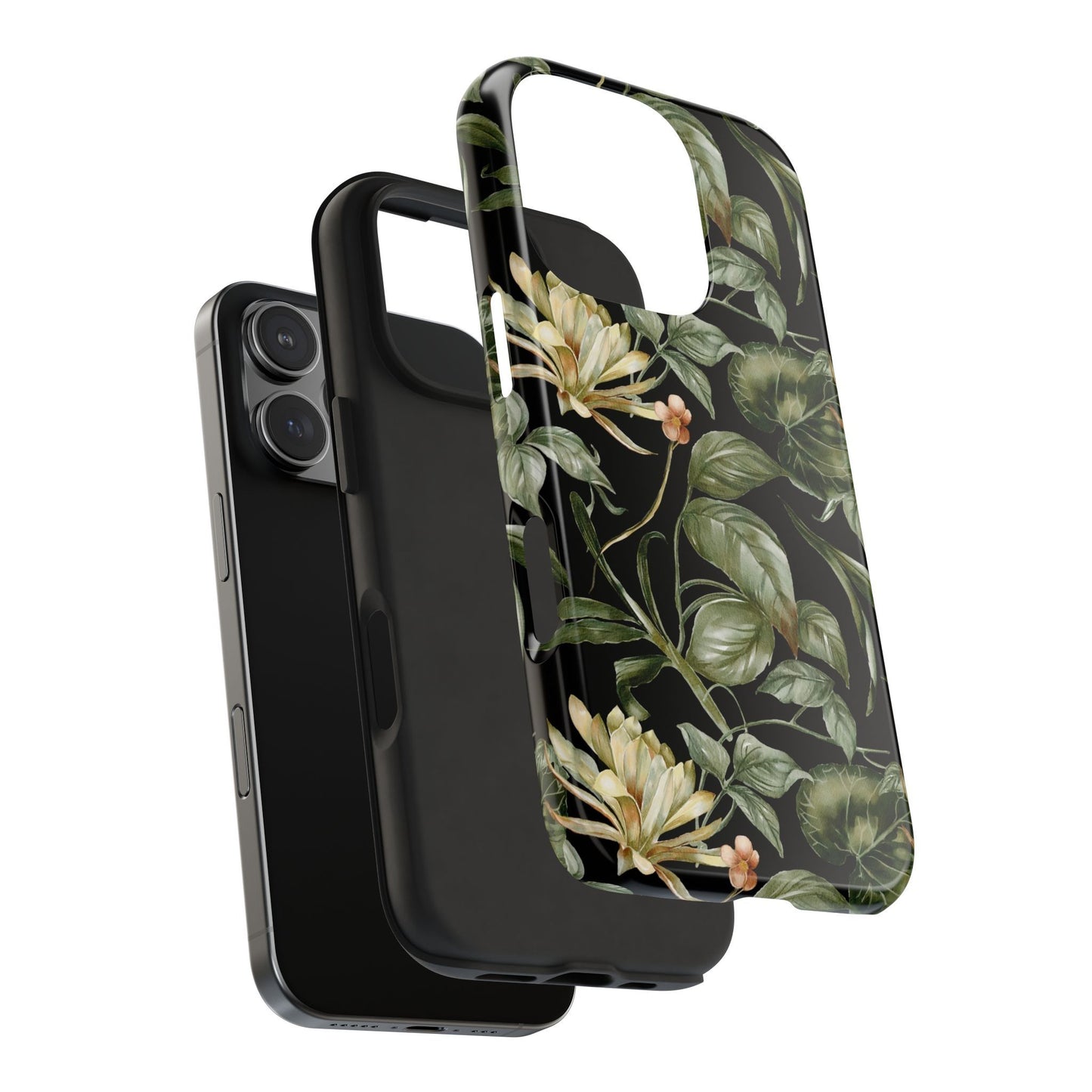 Vintage Botanical Green Leaves Phone Case
