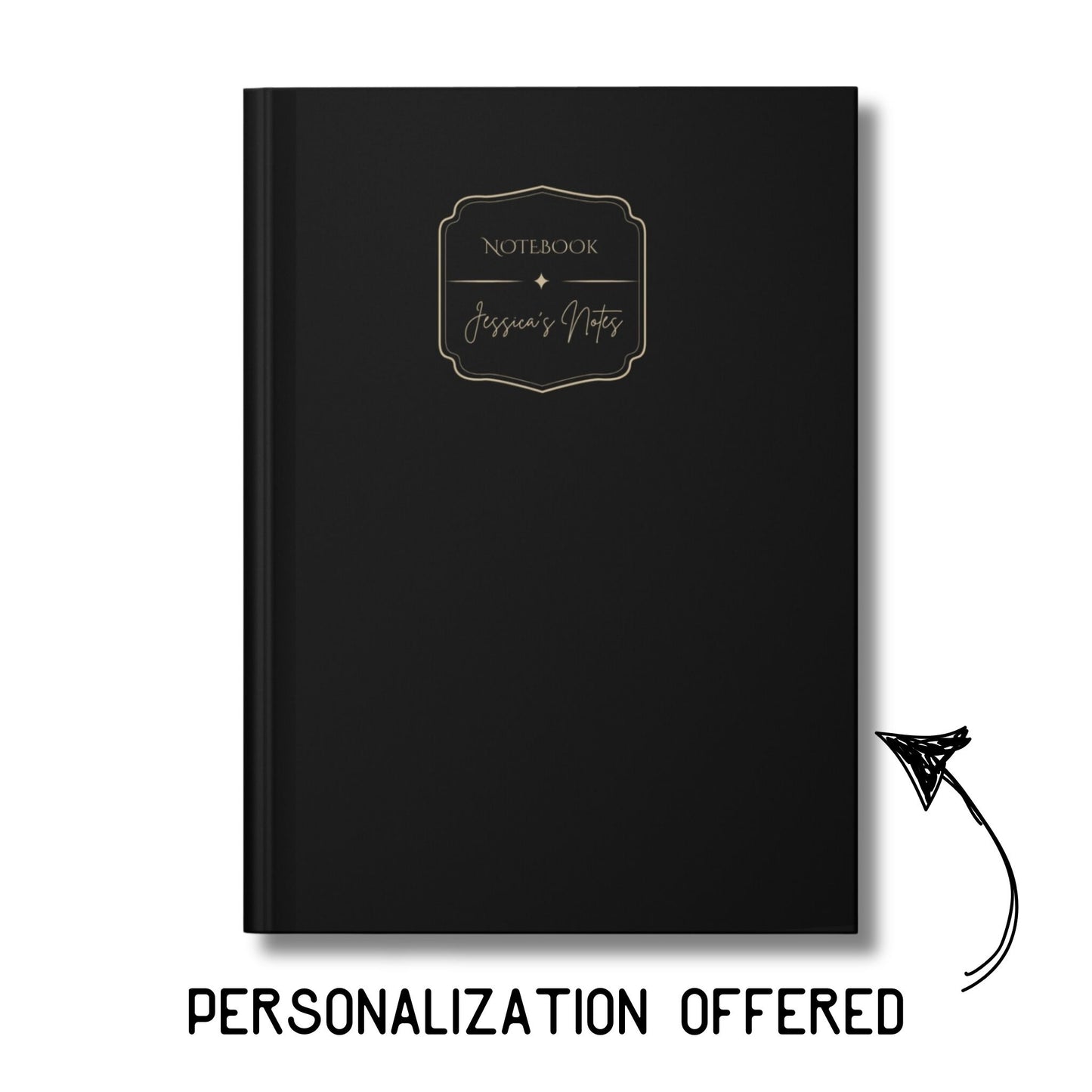 Trendy Leopard Animal Print Personalized Journal