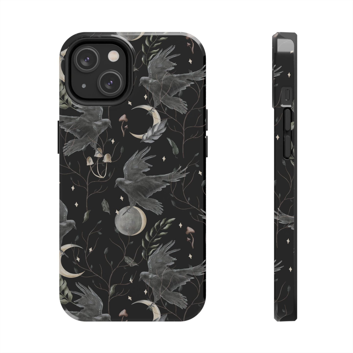Celestial Raven Protective Phone Case