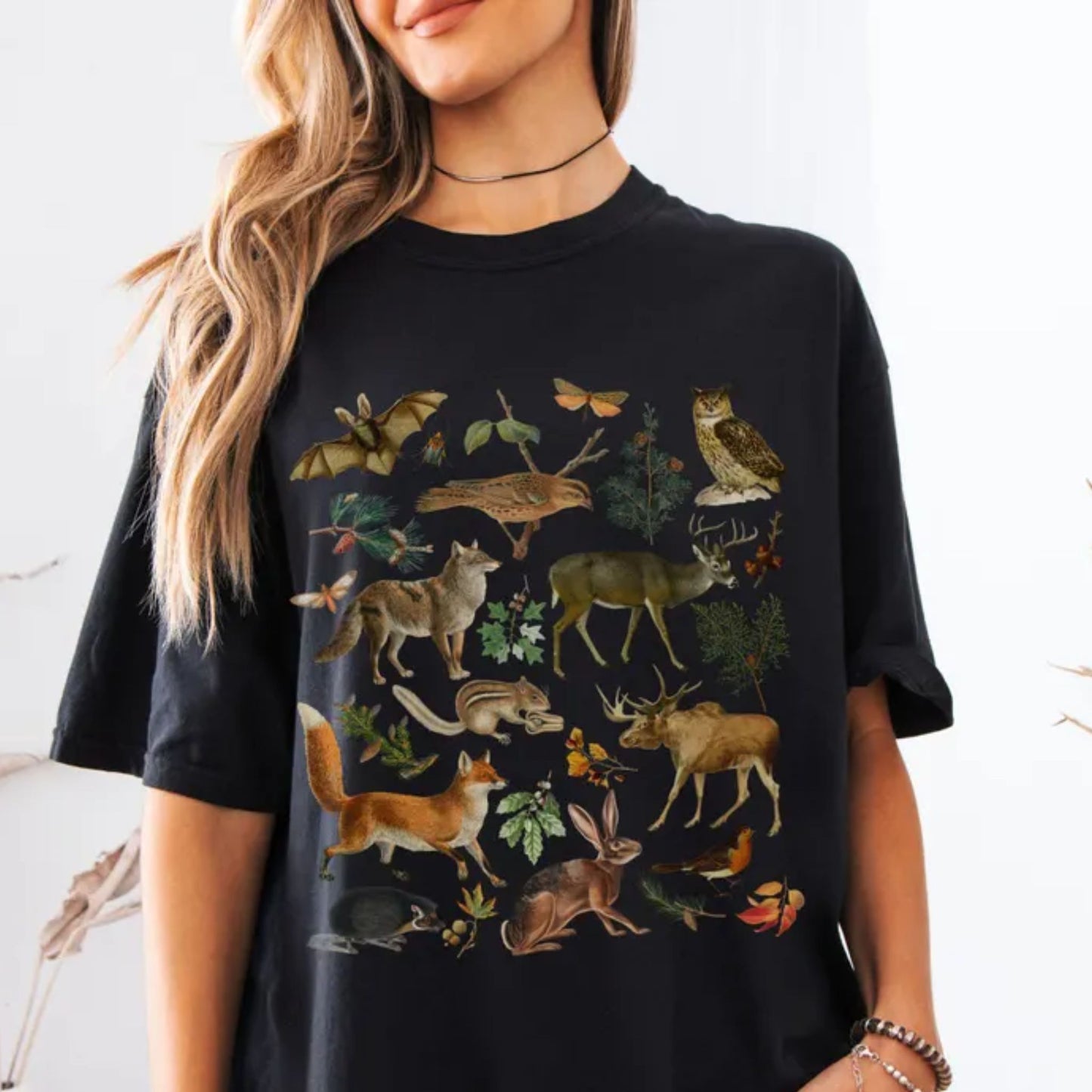 Forest Woodland Animals T-Shirt