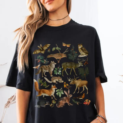 Forest Woodland Animals T-Shirt