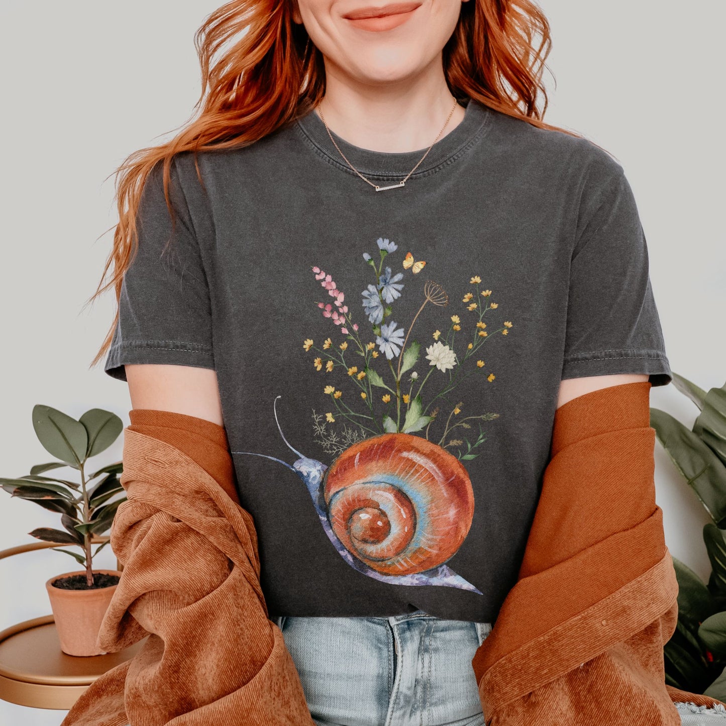 Wildflower Snail TShirt